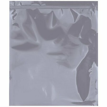 BSC PREFERRED 10 x 12'' Unprinted Reclosable Static Shielding Bags, 100PK S-7613